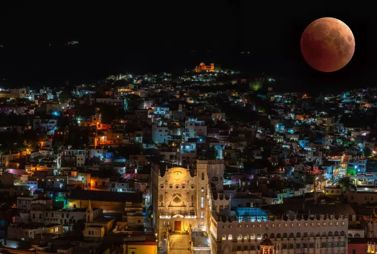 A qué hora se verá el eclipse lunar en Guanajuato hoy 17 de septiembre 2024