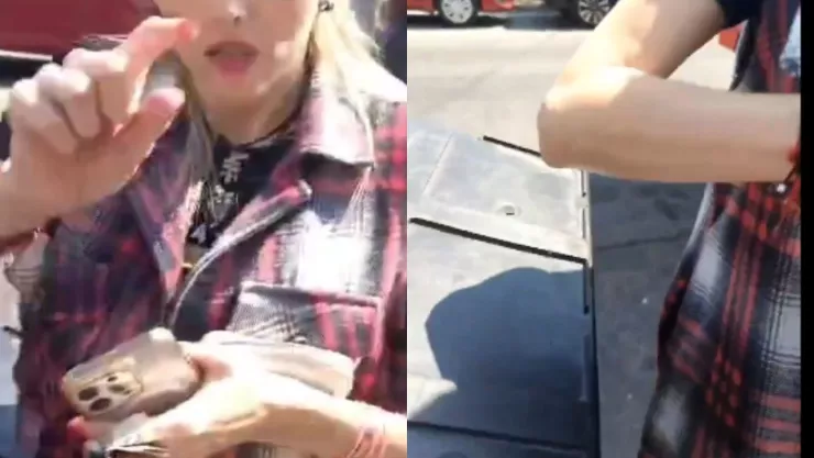 VIDEO | Lady 10 pesos se hace viral por no querer pagarle a un repartidor