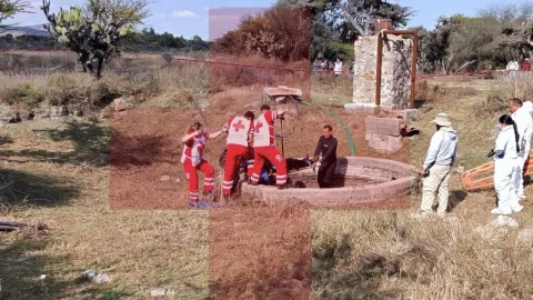 Muere hombre en pozo
