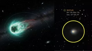 Cometa 3I/ATLAS: cómo y dónde ver su trayectoria en vivo