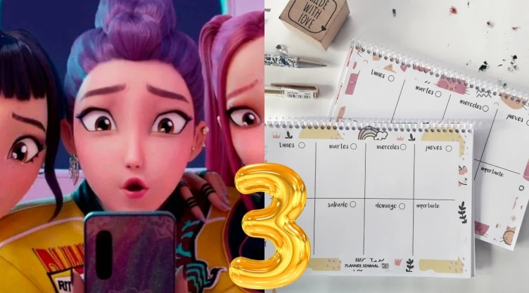 3 planners y horarios escolares de K-Pop Demon Hunters para imprimir en 2026