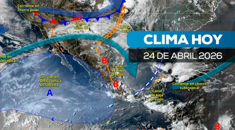 Ola de calor y lluvias_ clima hoy en México