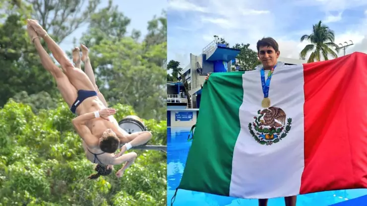 Clavadista mexicano que abrió Onlyfans gana oro en Centroamericanos