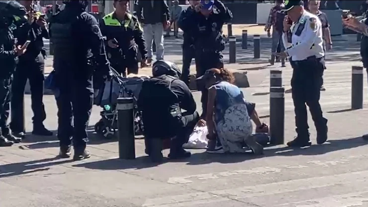 Tras una riña en Paseo de la Reforma e Hidalgo, apuñalan a automovilista en CDMX