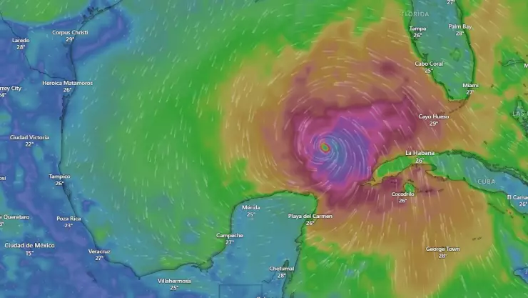 Clima hoy en Yucatán 26 de septiembre de 2024_ Remanente del huracán Helene seguirán AFECTANDO al Estado