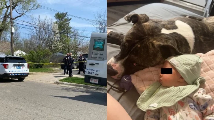 Trágico incidente en Ohio: bebé de 7 meses muere tras ser atacada por el pitbull familiar. Padres incrédulos buscan respuestas.