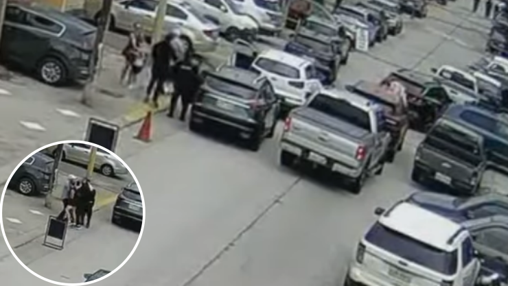 Intenta ahorcar a su esposa y lastima a su hijo en plena calle.png