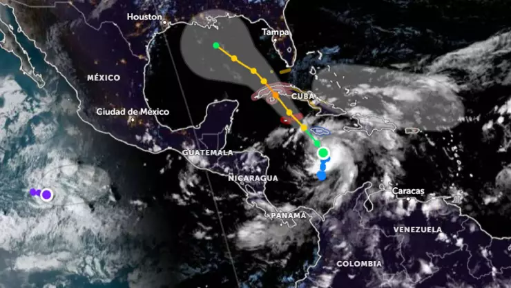 Tormenta tropical Rafael_ A esta hora se convertirá en huracán