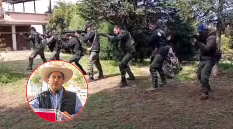 VIDEO: Alcalde de Uruapan revela supuesto campo de adiestramiento en Michoacán