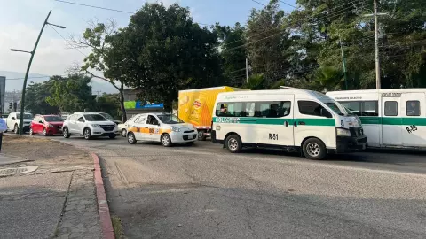 Tráfico en Tuxtla