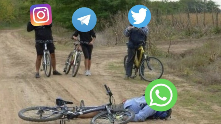 Caída de WhatsApp desata ola de memes en redes sociales; estos son los mejores