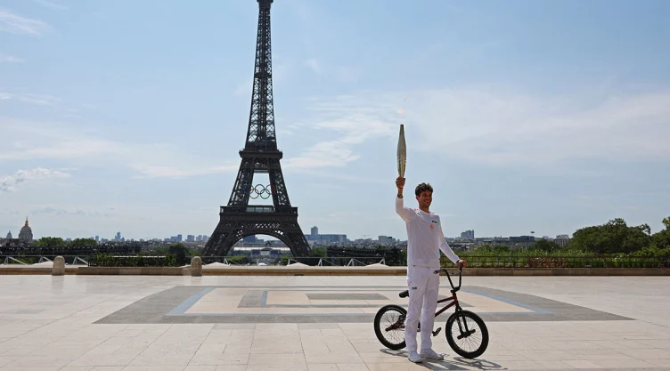 Llama olímpica en París