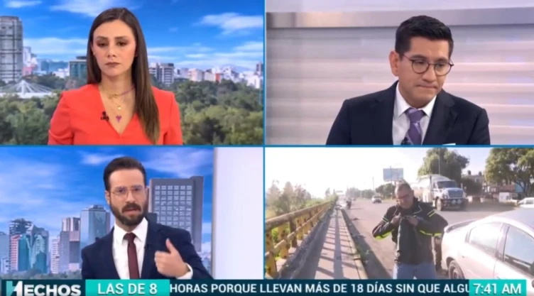 ecatepec-automovilista-cae-bache-transmisión-en-vivo-tv-azteca