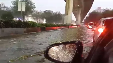 Alerta roja por lluvias en CDMX