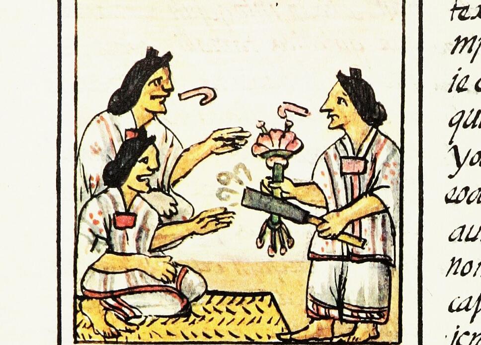 indigenas hablando codice florentino