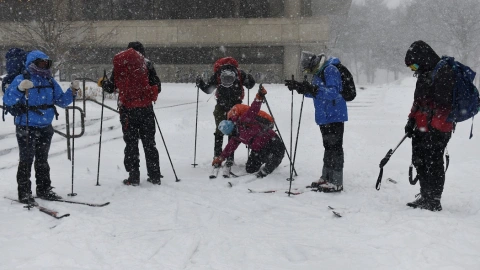 Nor’easter storm, in Boston