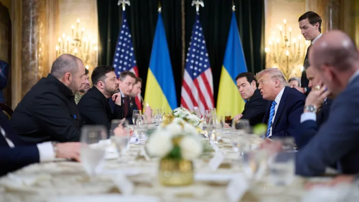 Trump y Zelenski reunión EU