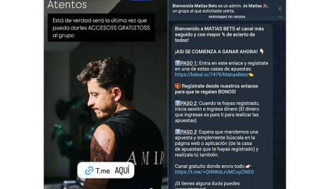 Alan Mozo, jugador de Chivas promueve grupo de apuestas deportivas