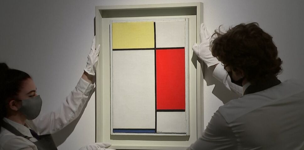 Pablo Picasso, Piet Mondrian y Vincent Van Gogh 2
