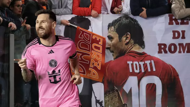 Totti critica fuertemente a Lionel Messi