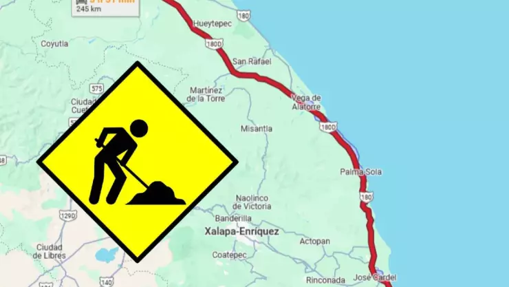 Accidente en carretera Poza Rica-Veracruz, hoy, 20 de diciembre de 2024