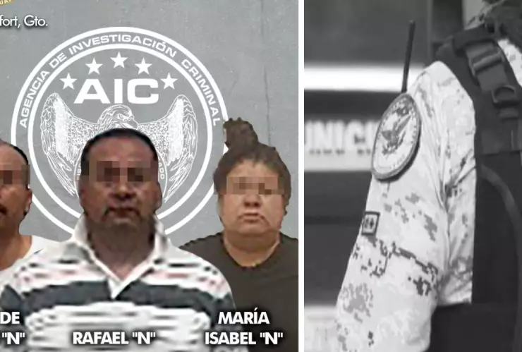 Detienen a policías en Comonfort, Guanajuato