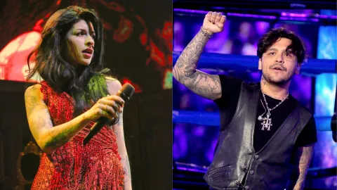 Cazzu y Christian Nodal