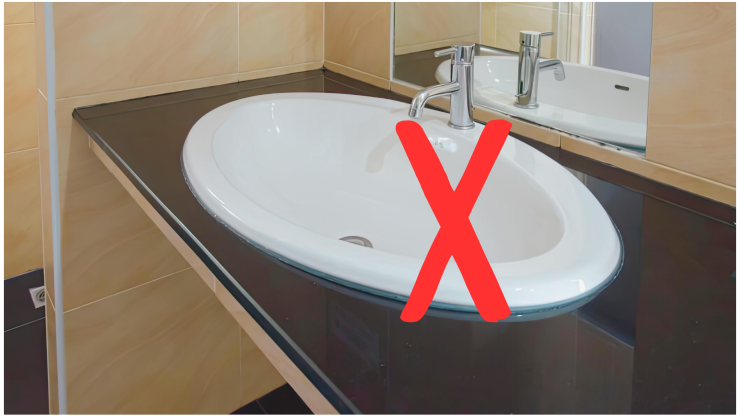 reemplazar lavabo de baño