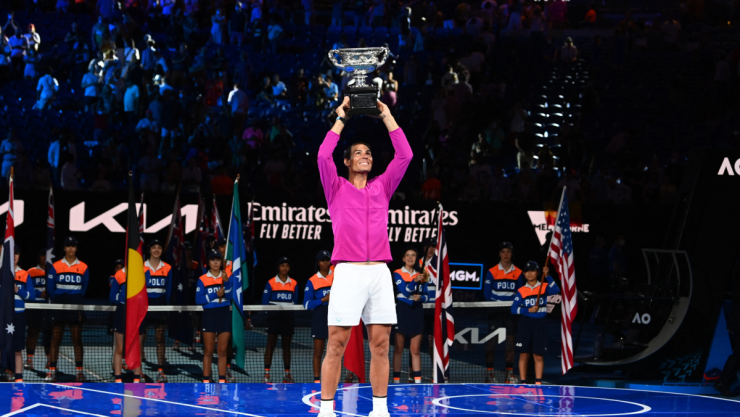 Rafael Nadal gana el Abierto de Australia
