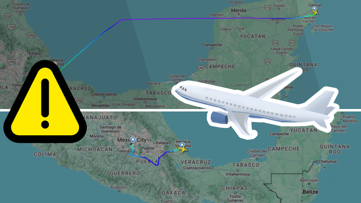 Avión con ruta Cancún - CDMX se desvía a Veracruz este 27 de abril; esto se sabe.jpg