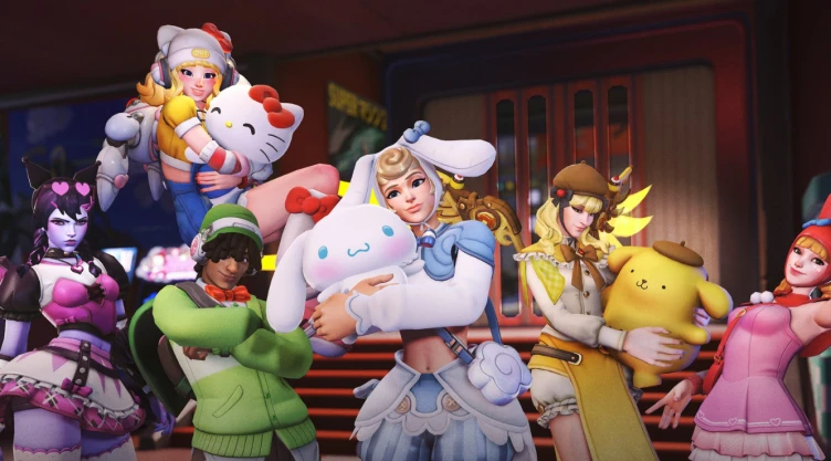 Colaboración de Overwatch con Hello Kitty