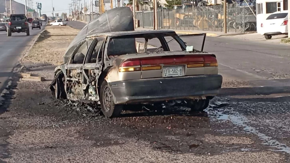 Incendio al norte de la ciudad