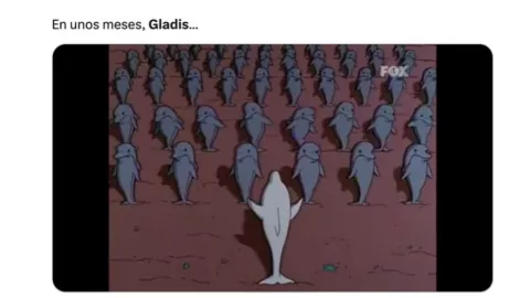 ¿Cómo se vería en cártel de la orca Gladis en unos meses?