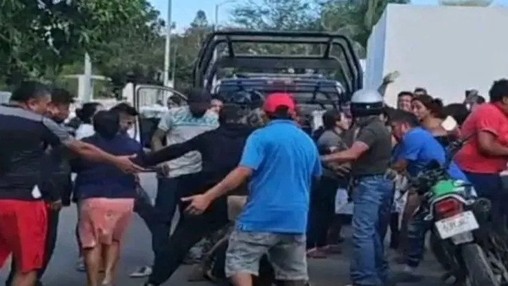 Intentan linchar a hombre en Veracruz