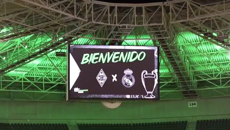 Borussia Mönchengladbach le da la bienvenida al Real Madrid