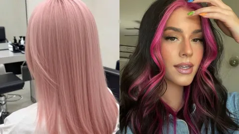 Pelo rosa