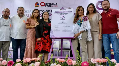 Presentan la estrategia “Mujer es Aprender” en Quintana Roo.jpg