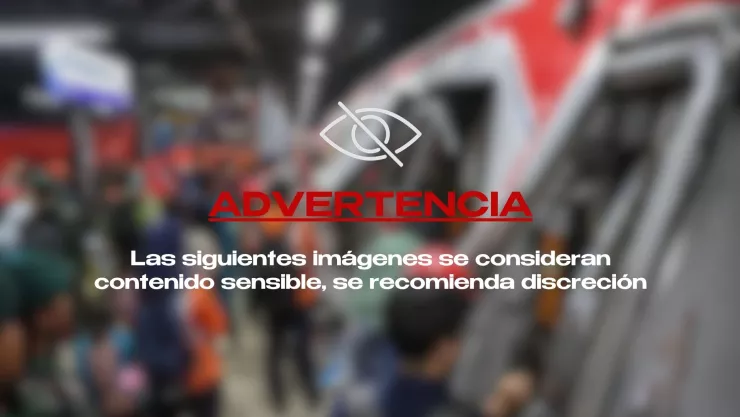 VIDEO: Así quedaron los trenes que chocaron en el Metro; hay 15 muertos y decenas de heridos