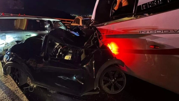 Aparatosa carambola se registra en autopista de la Zona Metropolitana de Guadalajara