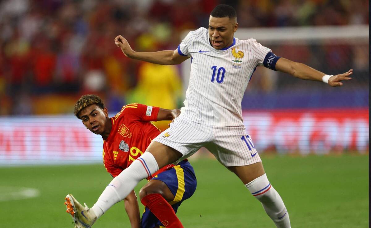 VIDEO: Reacción de Kylian Mbappé al gol de Lamine Yamal en el España vs Francia Semifinal de la Eurocopa 2024