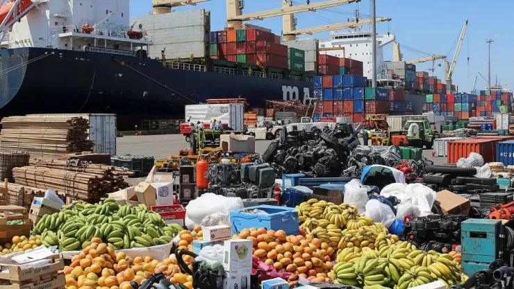 Productos afectados en el Puerto de Manzanillo