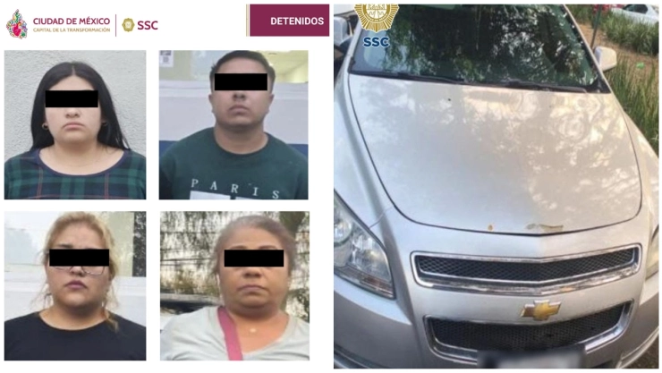 Captura de tres presuntos implicados en homicidio de pollero Eugenio en CDMX.