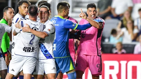 Luis Suárez en el Inter Miami vs Puebla Leagues Cup 2024