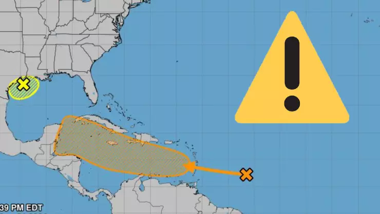 ACTUALIZACIÓN: Esta es la ubicación EXACTA de la Zona de Baja Presión en el Atlántico HOY; mantienen vigilancia
