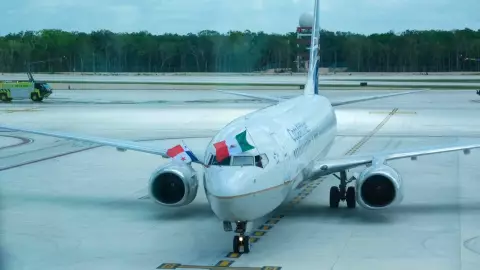 ¡Nueva conexión! Reciben primer vuelo de Copa Airlines; conectará Tulum con Hub de las Américas
