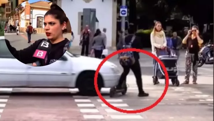 La atropellan después de entrevista