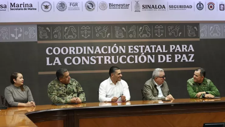 Omar García Harfuch encabeza reunión de Seguridad en Sinaloa para Navidad