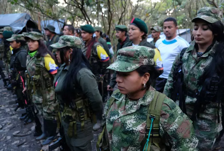 FARC’s Temporary Demobilization Camp