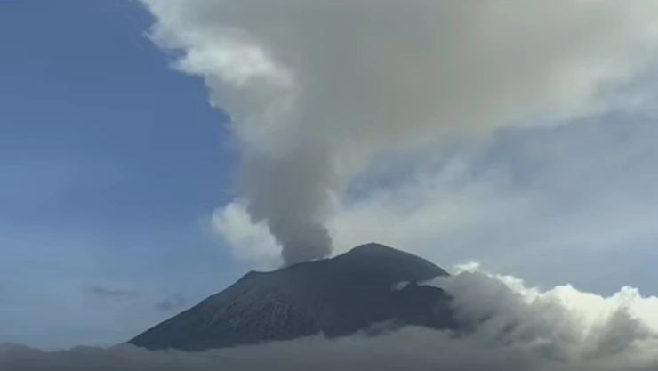 volcán popocatépetl hoy 24 octubre 2024