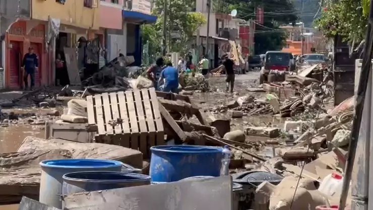 Así se observan desde el espacio las descargas al mar de varios ríos tras inundación en Veracruz